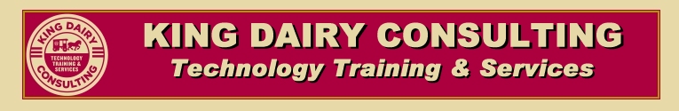 King Dairy Consulting, Technology Training & Services